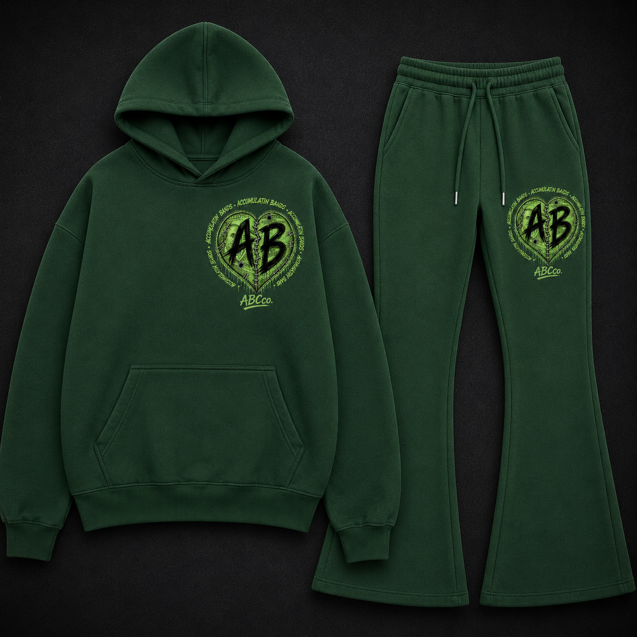 Acummulatin Bands sweatsuit