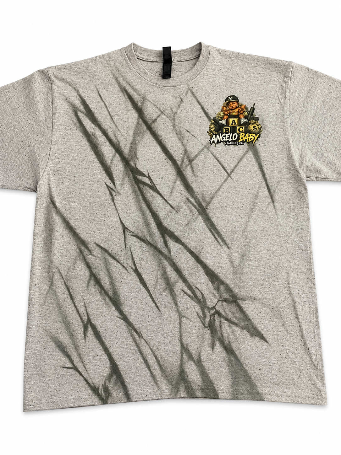Short sleeve custom chest logo T