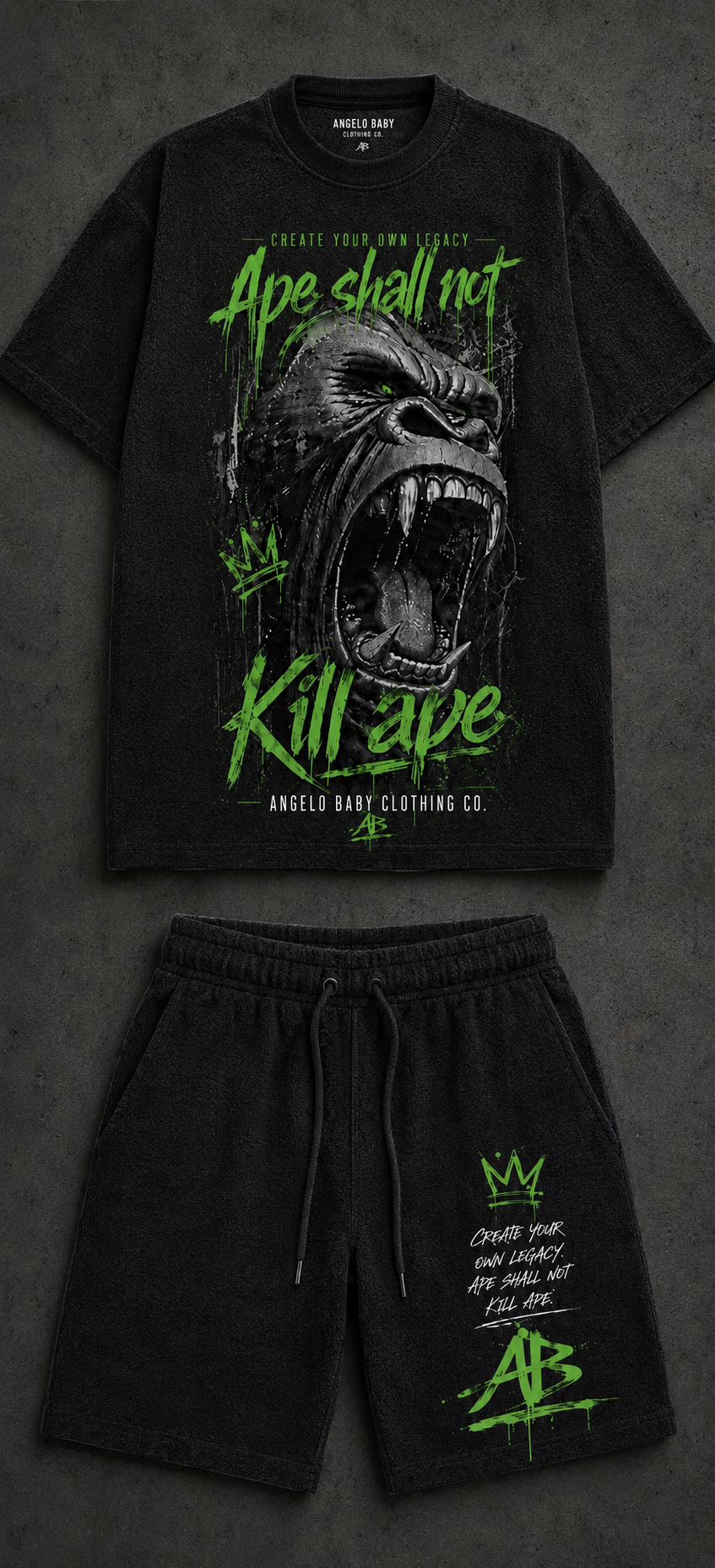 2 piece ape shall not kill ape