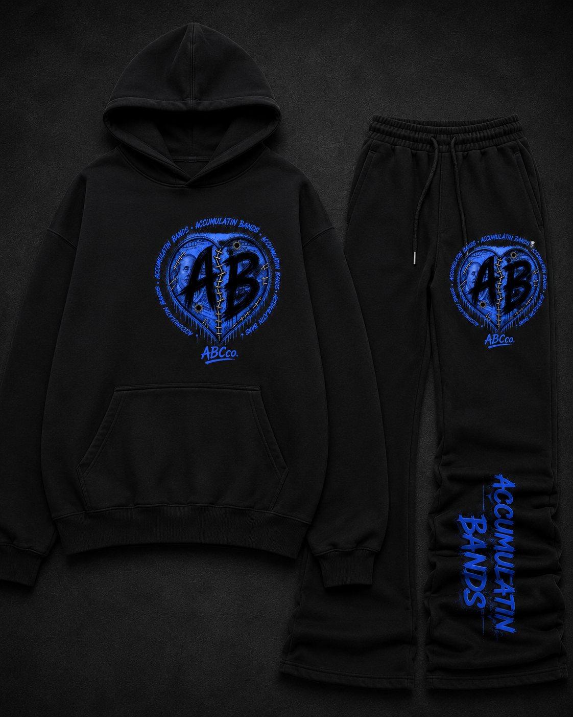 Acummulatin Bands sweatsuit