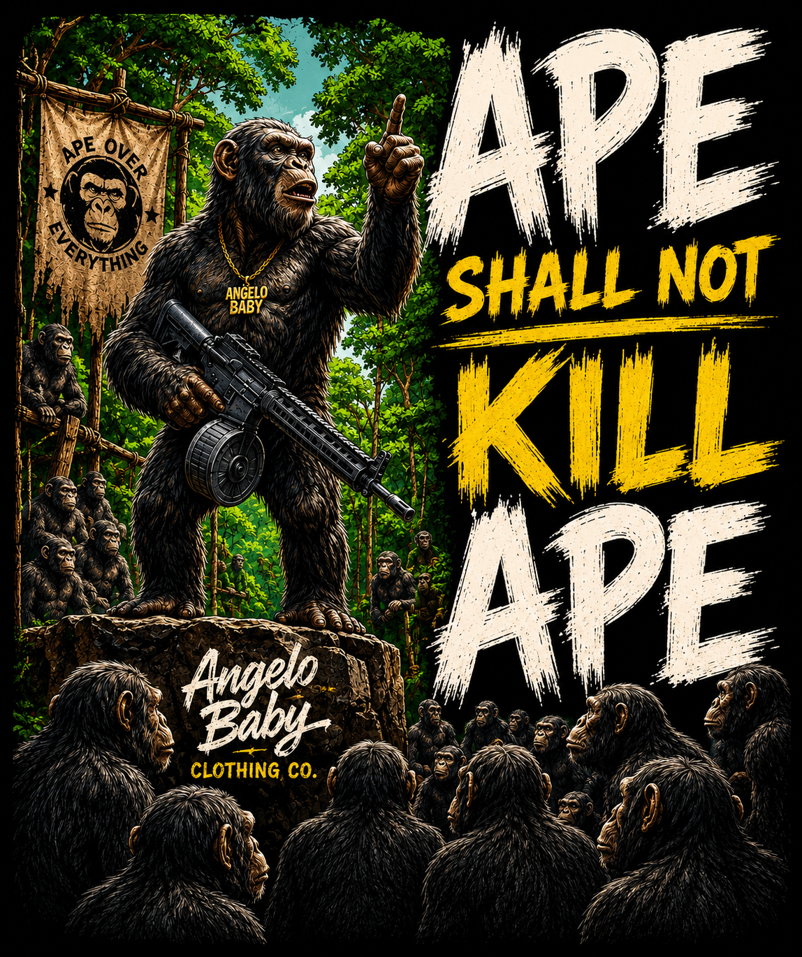 Ape shall not kill ape T2